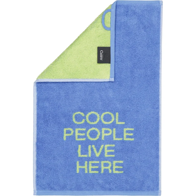 Cawö - Postcard Towels, cool people live here, 30/50cm