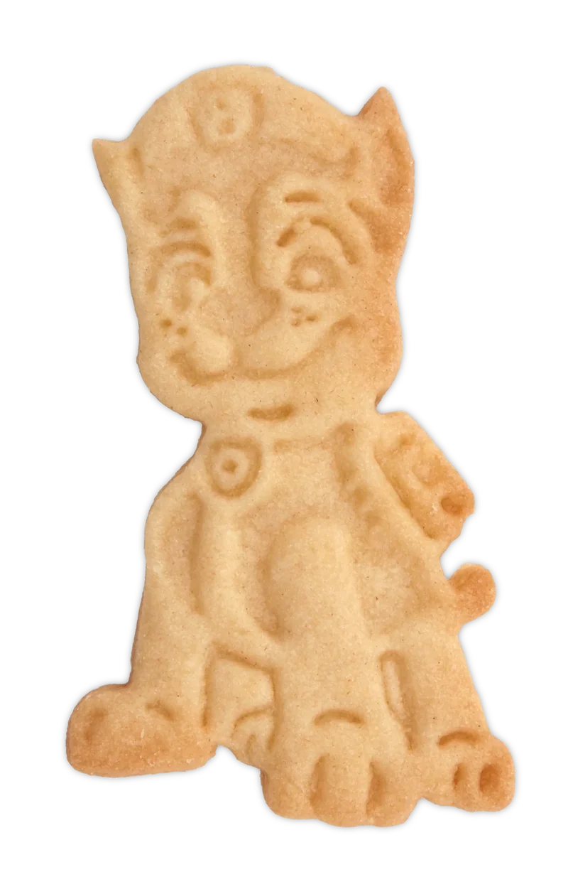 Städter, Präge-Ausstecher mit Auswerfer Paw Patrol 'Abzeichen Chase' 8,0cm