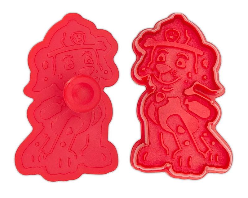 Städter, Präge-Ausstecher mit Auswerfer Paw Patrol 'Abzeichen Marshall' 7,5cm