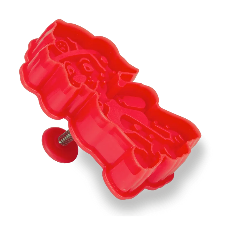 Städter, Präge-Ausstecher mit Auswerfer Paw Patrol 'Abzeichen Marshall' 7,5cm