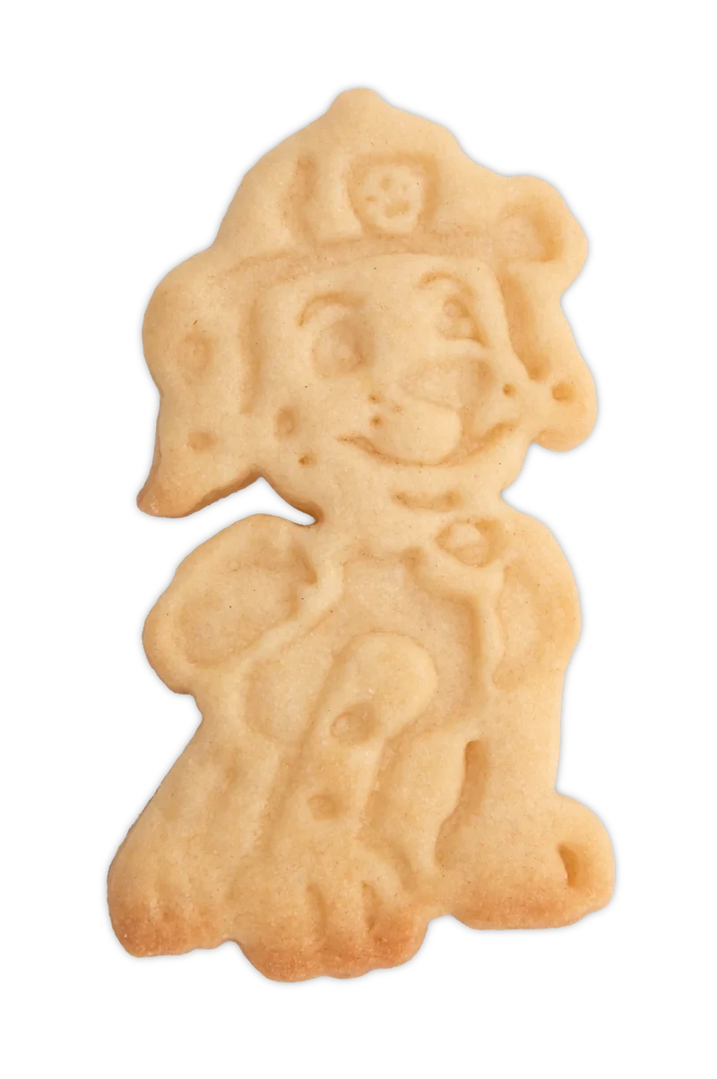 Städter, Präge-Ausstecher mit Auswerfer Paw Patrol 'Abzeichen Marshall' 7,5cm