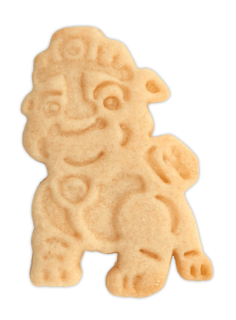 Städter, Präge-Ausstecher mit Auswerfer Paw Patrol 'Abzeichen Rubble' 7cm