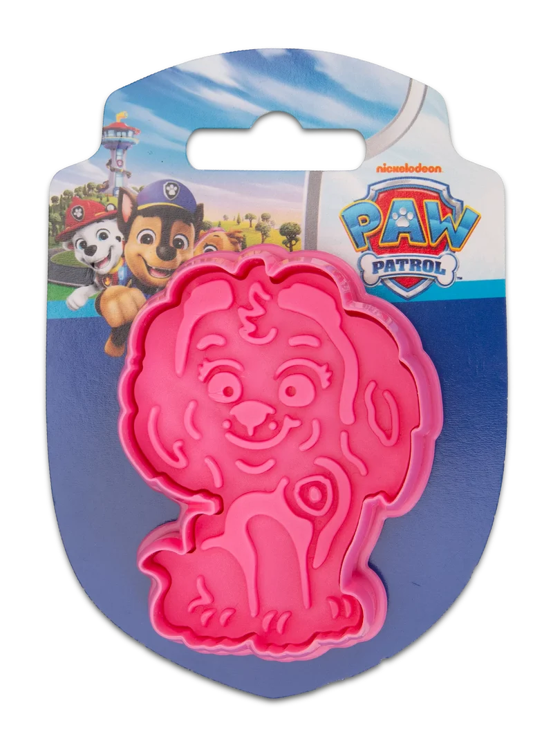 Städter, Präge-Ausstecher mit Auswerfer Paw Patrol 'Abzeichen Skye' 6,5cm