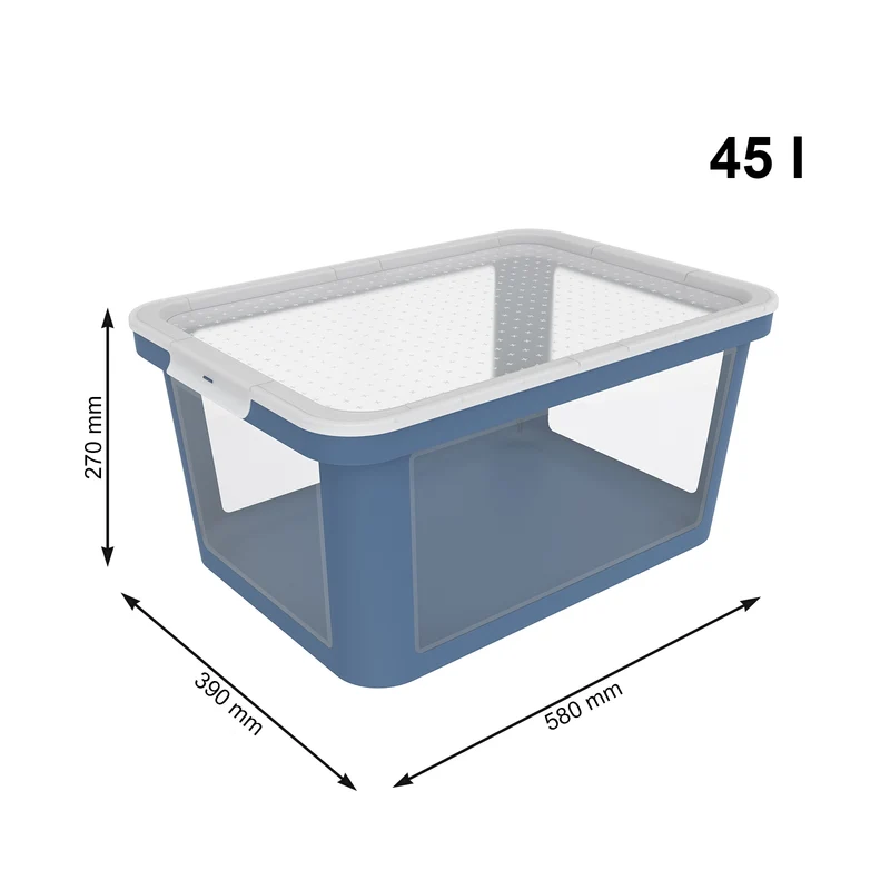 Box mit Stülpdeckel 45 l ALBRIS