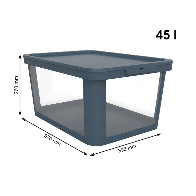 Box mit Stülpdeckel 45 l ALBRIS