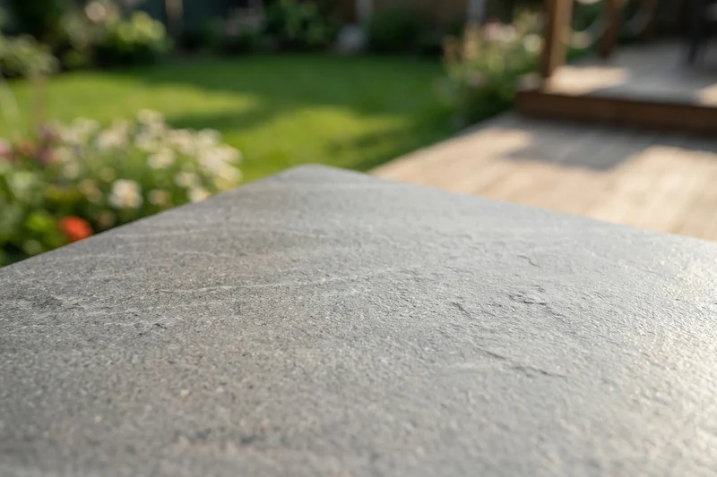KAWOLA Gartentisch LONGA Outdoor Keramik dunkelgrau 180x90 cm
