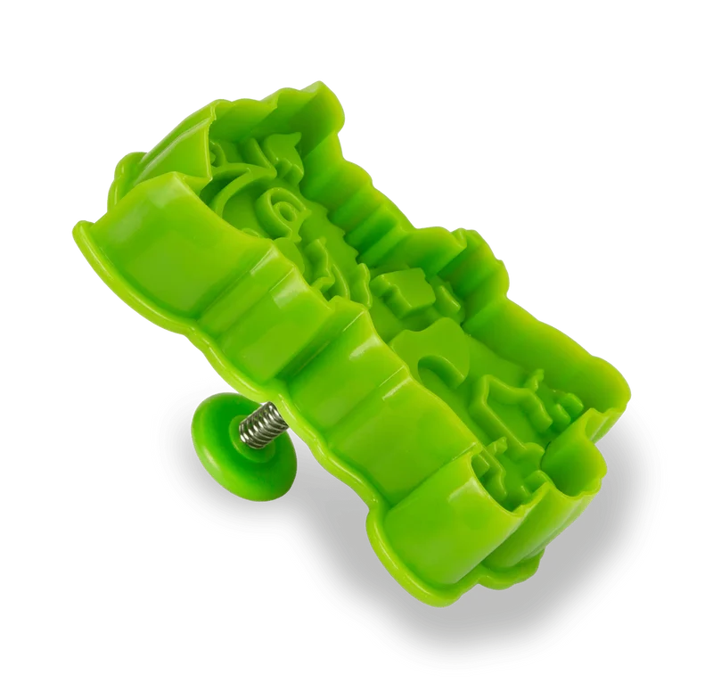 Städter, Präge-Ausstecher mit Auswerfer Paw Patrol 'Abzeichen Rocky' 7,5cm