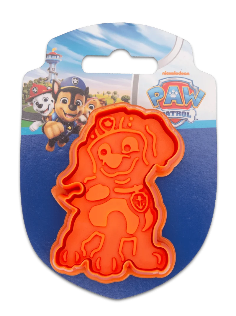 Städter, Präge-Ausstecher mit Auswerfer Paw Patrol 'Abzeichen Zuma' 6,5cm