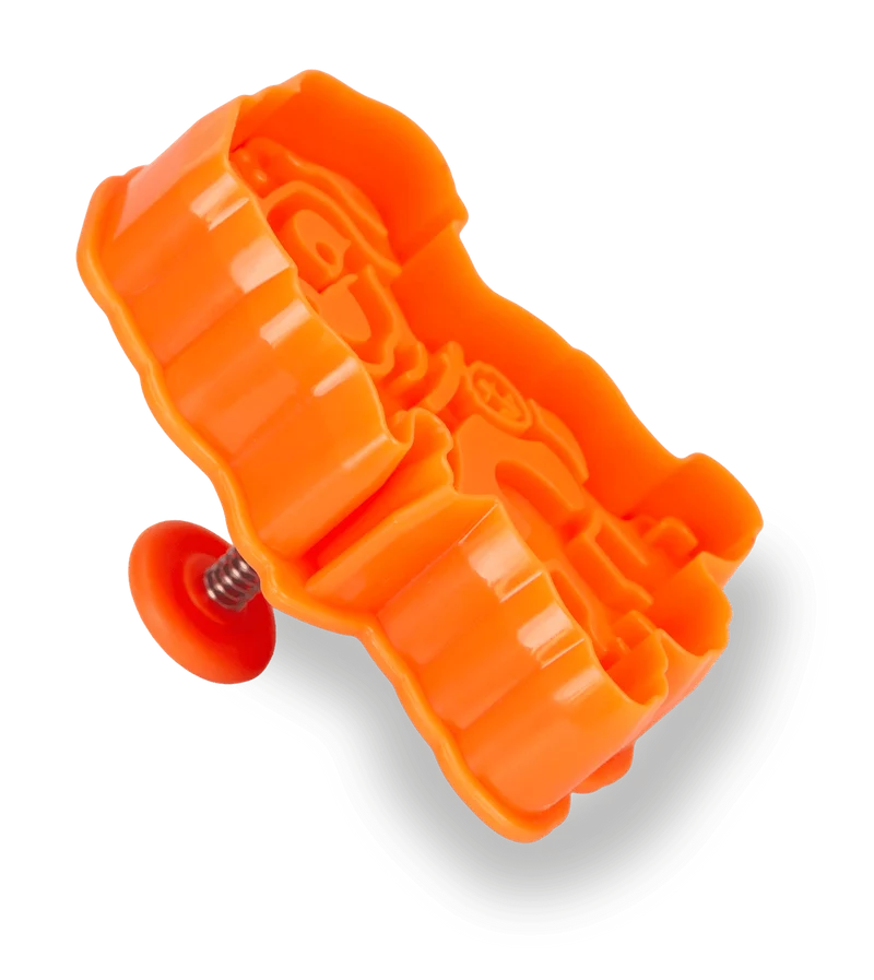 Städter, Präge-Ausstecher mit Auswerfer Paw Patrol 'Abzeichen Zuma' 6,5cm