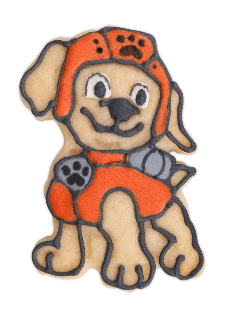 Städter, Präge-Ausstecher mit Auswerfer Paw Patrol 'Abzeichen Zuma' 6,5cm