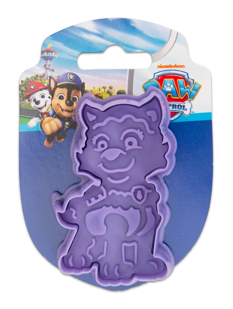 Städter, Präge-Ausstecher mit Auswerfer Paw Patrol 'Abzeichen Everest' 7,5cm