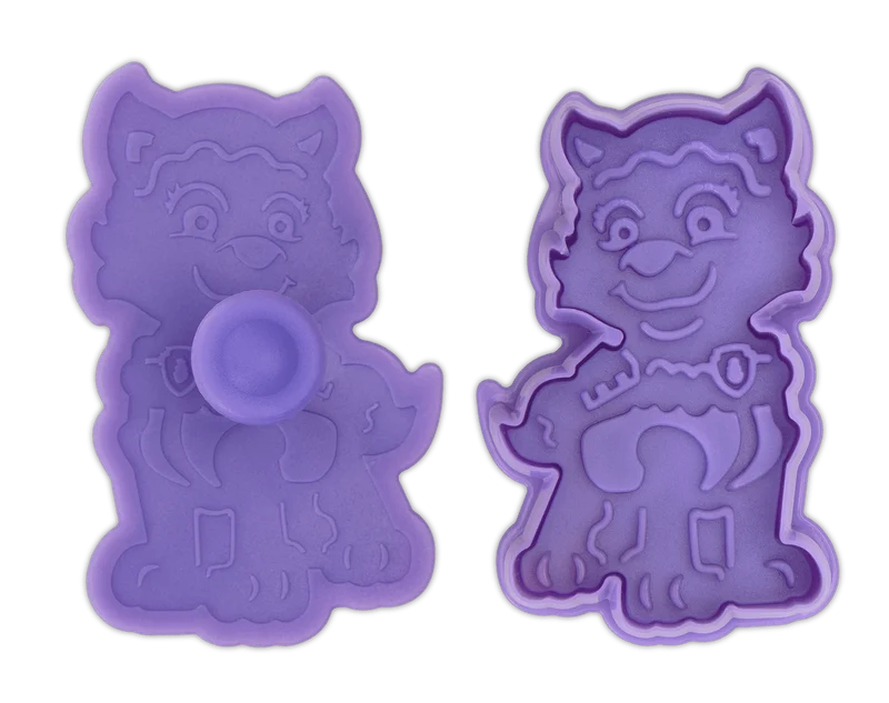 Städter, Präge-Ausstecher mit Auswerfer Paw Patrol 'Abzeichen Everest' 7,5cm