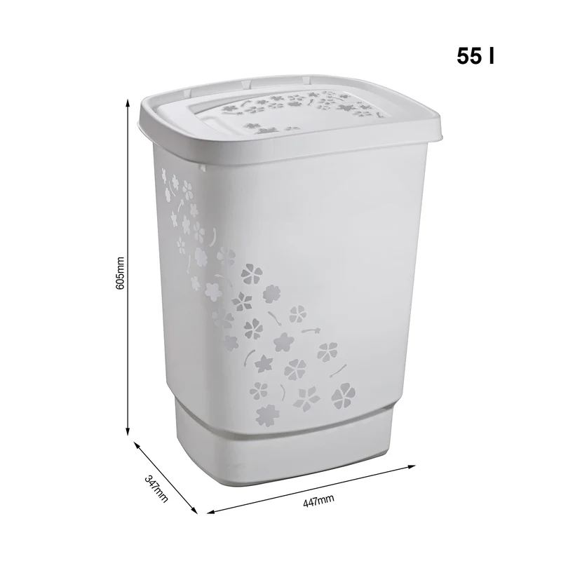 Wäschesammler 55 l FLOWERS