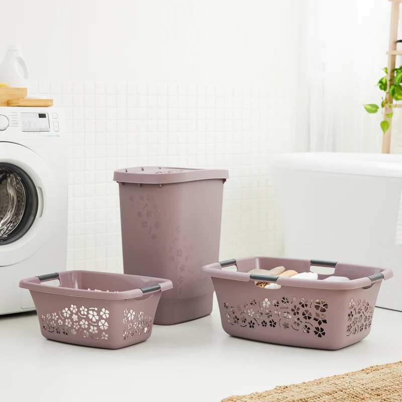 Wäschesammler 55 l FLOWERS