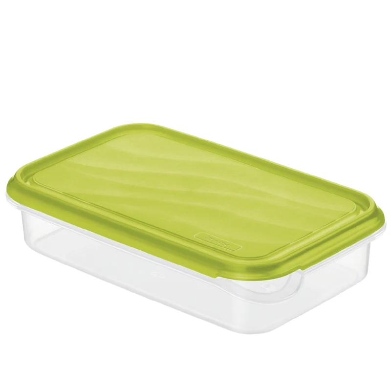 Kühlschrankdose eckig/flach 1 l RONDO