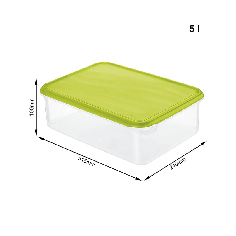 Kühlschrankdose eckig 5 l RONDO