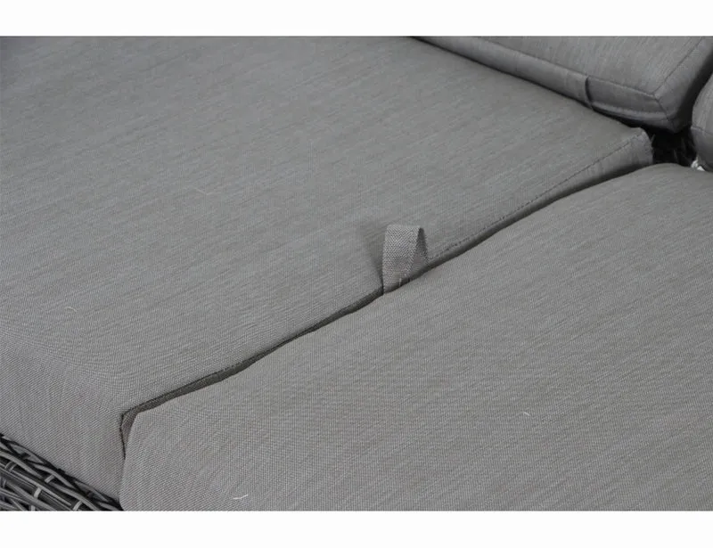 Lounge 3er Sofa verstellbar