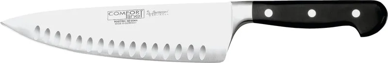 -Burgvogel Cutlery Solingen- Kochmesser mit Kulle Klinge 20,6cm "COMFORT line"