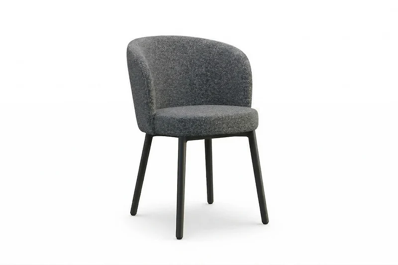 KAWOLA Gartenstuhl INDUS Outdoor Stoff grau