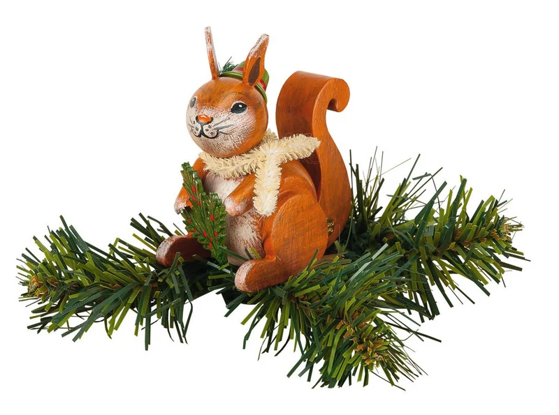 Hubrig Volkskunst 'Baumclipser - Eichhörnchen 7,5cm'