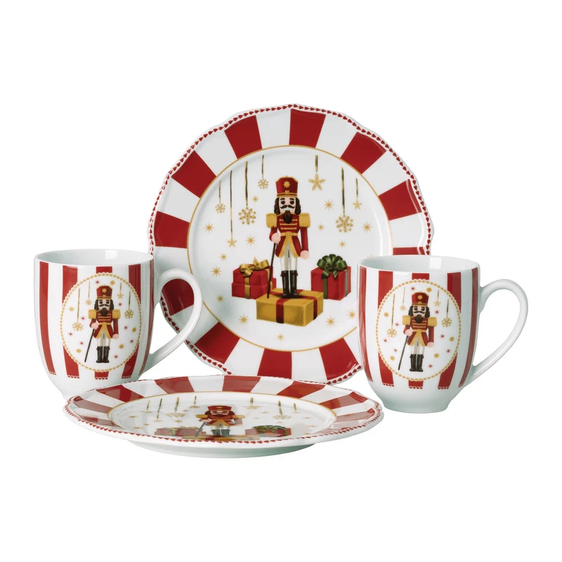 Christmas Love red, Set 4-tlg., Hutschenreuther 2025
