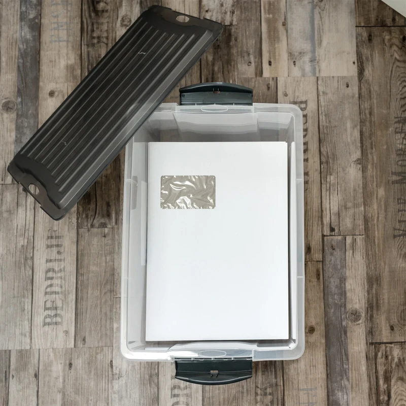 3er Set Stapelbox 13 l COMPACT