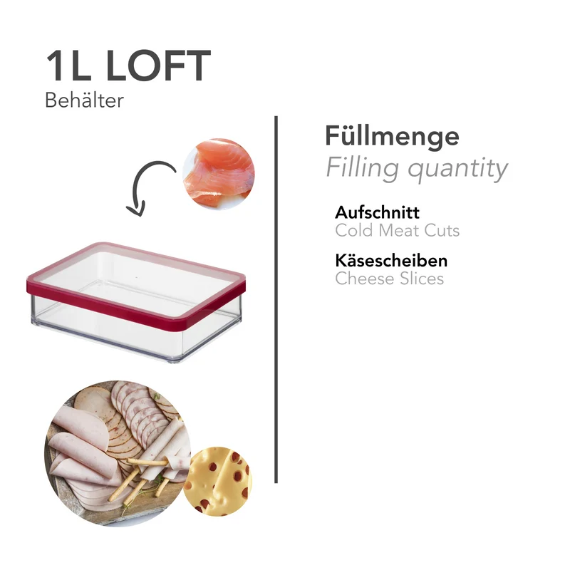 Premium Dose breit 1,0 l LOFT