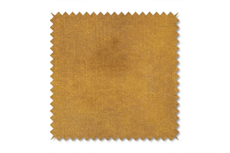KAWOLA Sessel LAYLA Eckelement Velvet gelb