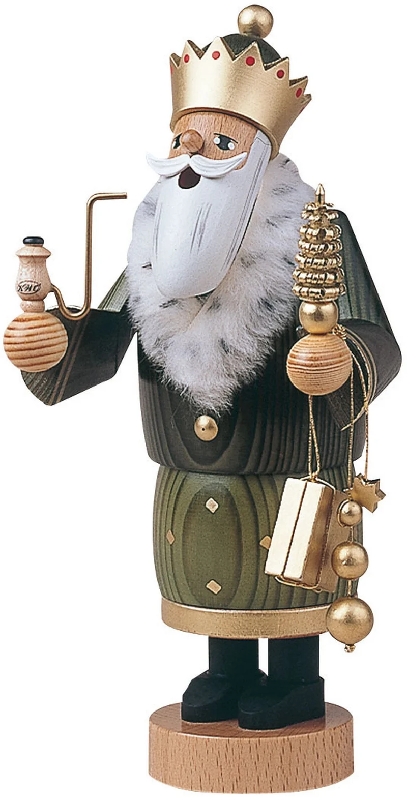KWO - Räuchermann Balthasar, Holzkunst, Höhe 22cm