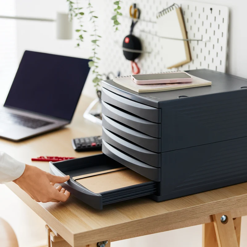 Bürobox 6 Schübe geschlossen QUADRA