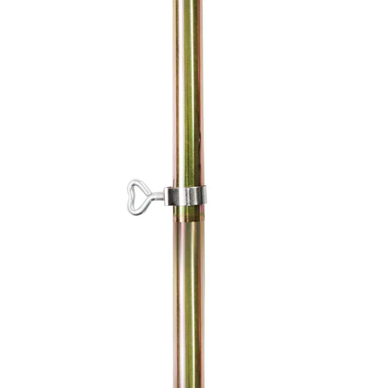 5 Stück Klemmen für Vorzeltstangen Ø25 mm Rohrklemmen Rohrschelle mit Schraube Schraubklemme