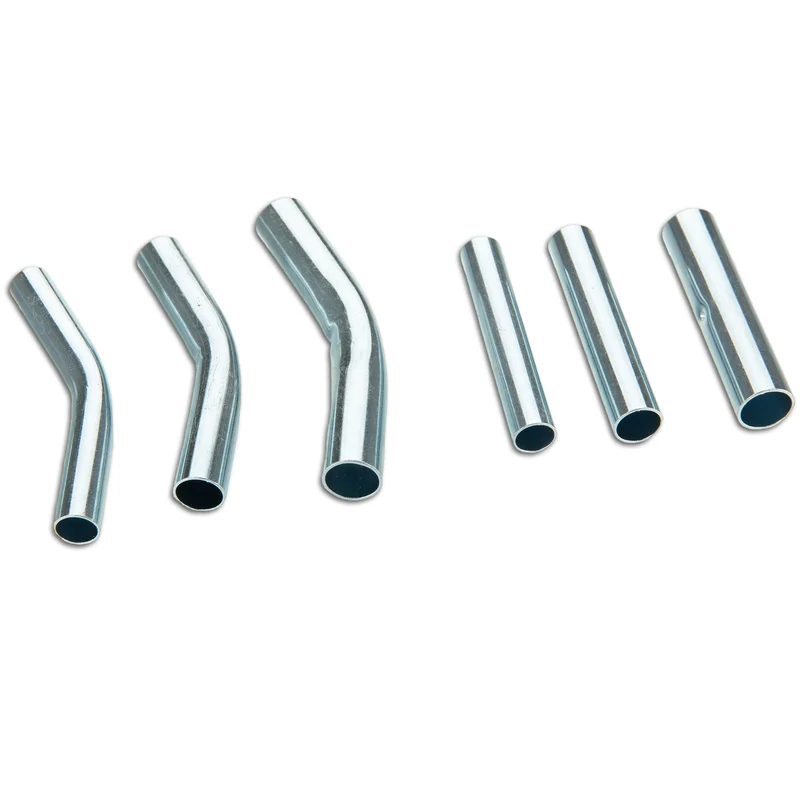 Fiberglas Zeltstange Reparatur-Set 3 Fiberglas-Segmente Ø12,5/11/9,5 mm 65 cm - mit Gummizug und Einfädelhilfe Hülsen Zeltgestänge Zeltstangen - Ersatzstangen für Zelte Kürzbar