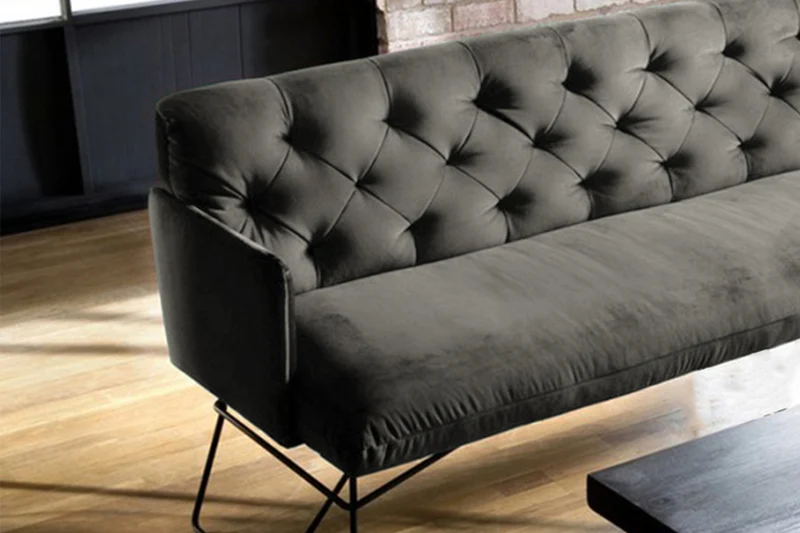 KAWOLA Esszimmerbank CHARME Velvet stone