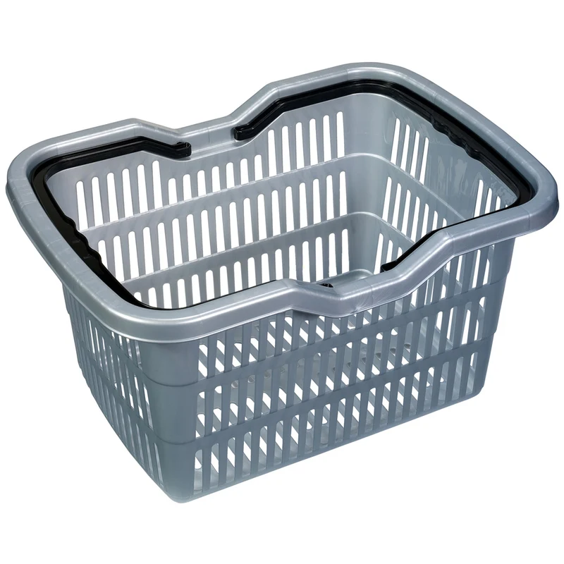 Tragekorb mit 2 Henkeln 20 Liter 44x32x23 cm Einkaufskorb Transportkorb Kunststoff Korb