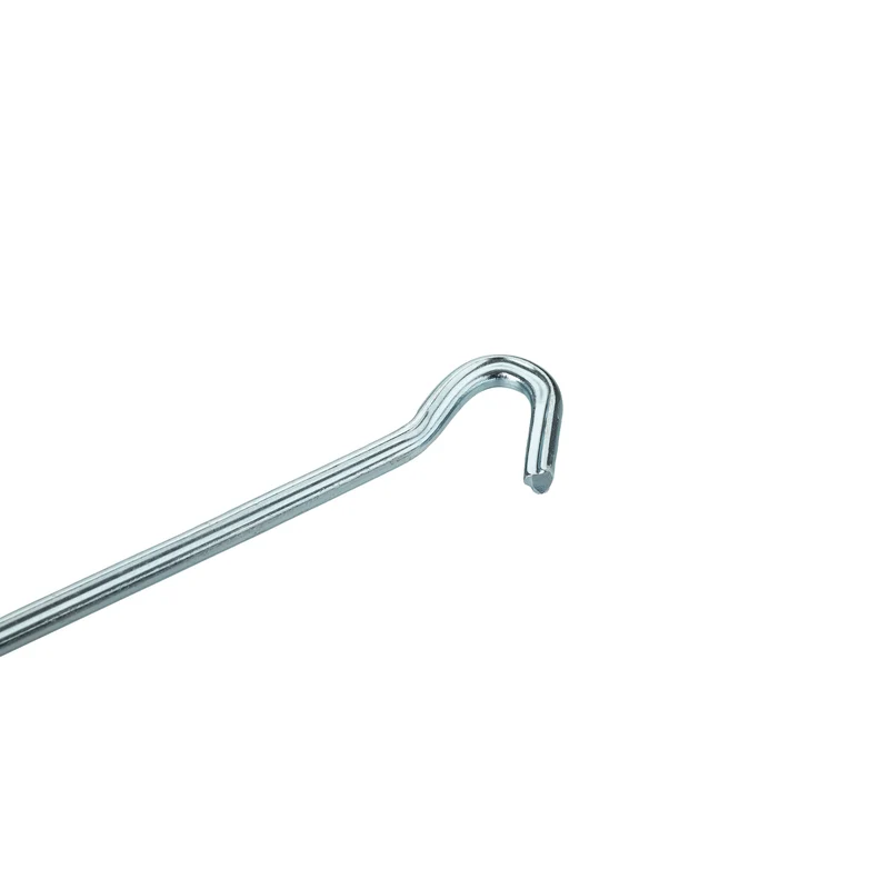 10 Stück Stahl Hering 23 cm - kantiges Profil Ø 7 mm - Felsnagel Zelthering harter Boden Zeltnagel Zeltpflock Erdspieß Camping Zubehör Outdoor Set