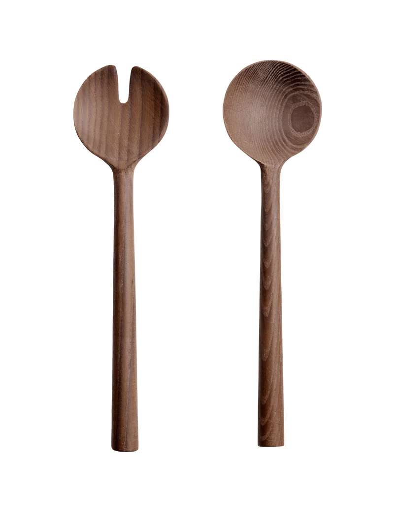 ASA, Salatbesteck aus Eschenholz - 28cm