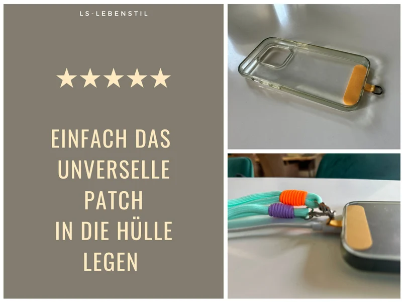Crossbody Handykette Ibiza Pink Türkis Rosa mit Universalpad zum Umhängen Smartphones