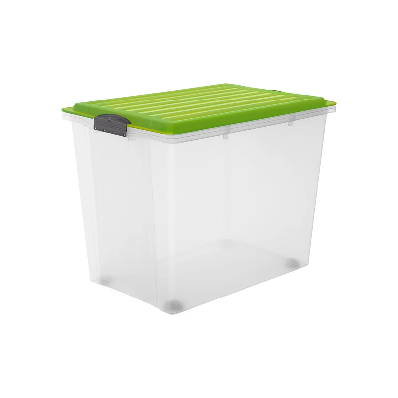 Stapelbox mit Rollen DIN A3, 70 l COMPACT