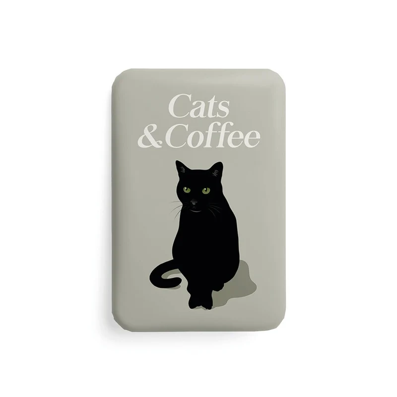 chic.mic - Luna Magnet - Cats and coffee
