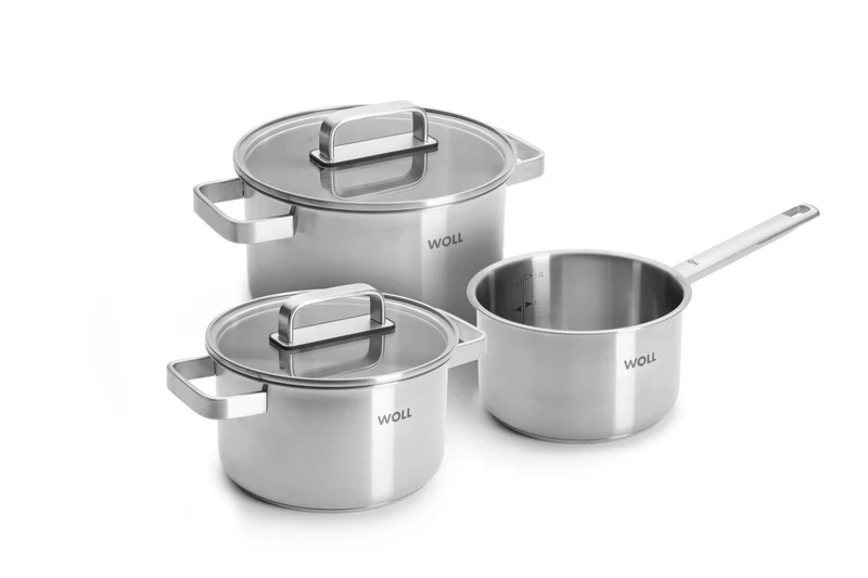 Woll, 5-teilige Topf Set, Edelstahl