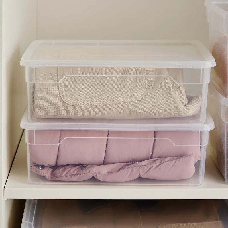 Box Lady Shoe 5 l CLEAR