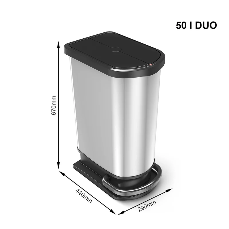 Treteimer Duo 50 l PASO