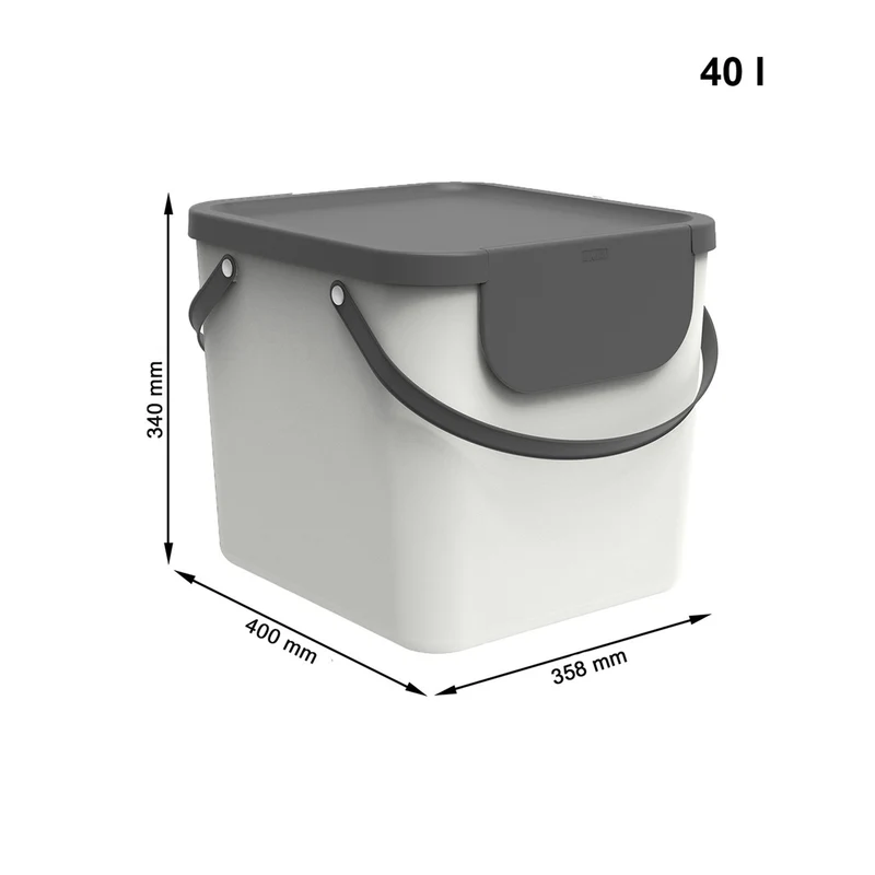 Recycling Müllsystem 40 l ALBULA