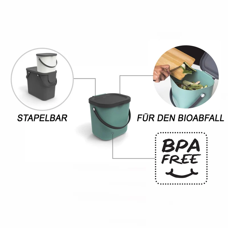 Recycling Müllsystem 6 l ALBULA