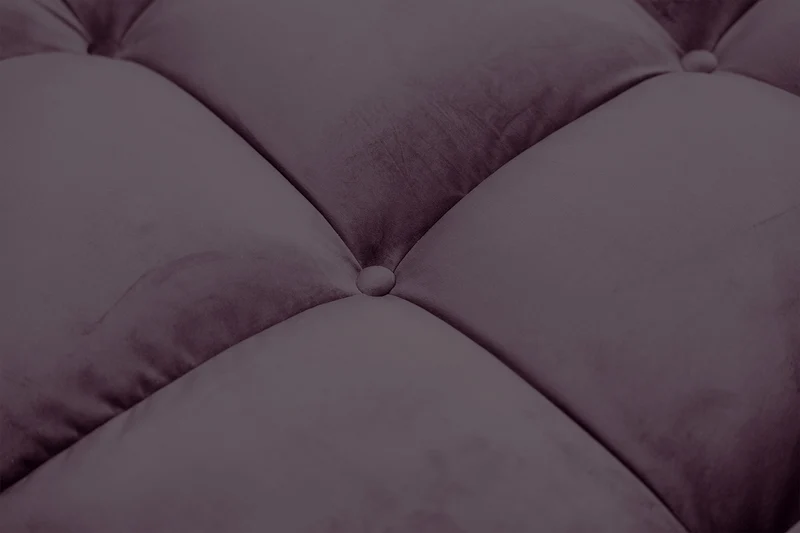KAWOLA Big Sofa VIVIEN Velvet purple