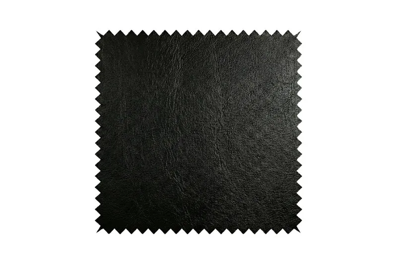 KAWOLA Relaxsessel SILVA Drehsessel Leder schwarz mit Hocker