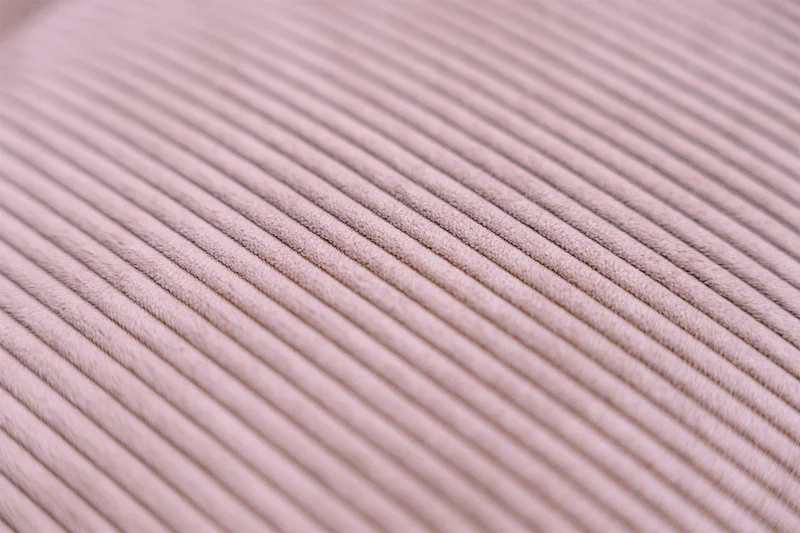 KAWOLA Big Sofa VIVIEN Feincord rosa
