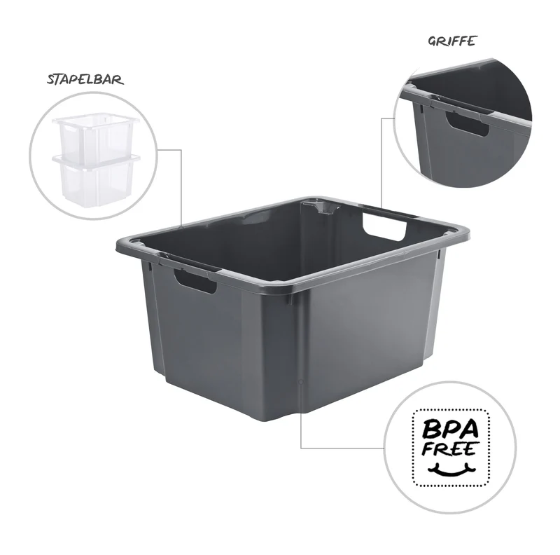 Drehstapelbox 46 l REVERSO