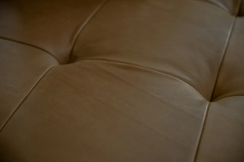KAWOLA Sofa WIOLO Ecksofa Leder dunkelbraun