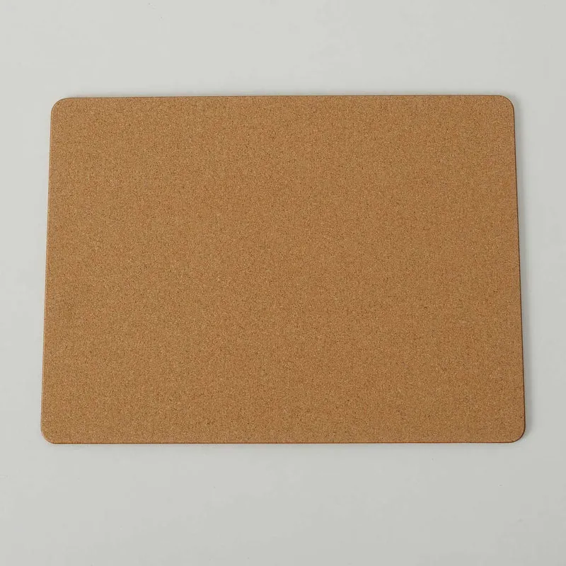 2x Kork Tischset Platzset Orange Früchte 40x30cm abwaschbar Rechteck Platzmatte
